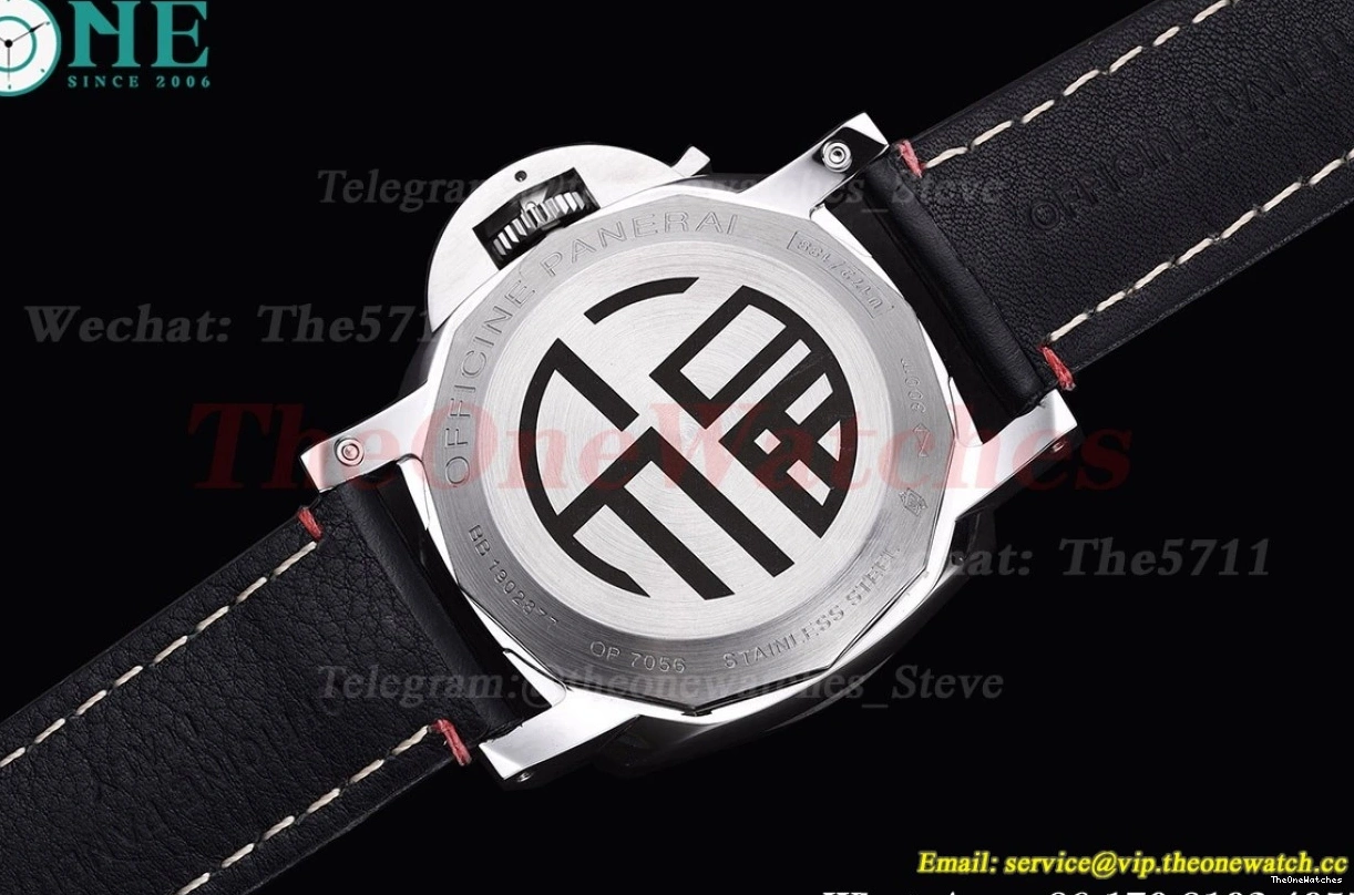 44mm Black SS Luminor LE TTF Marina P9010 PAM732 Dial 0512